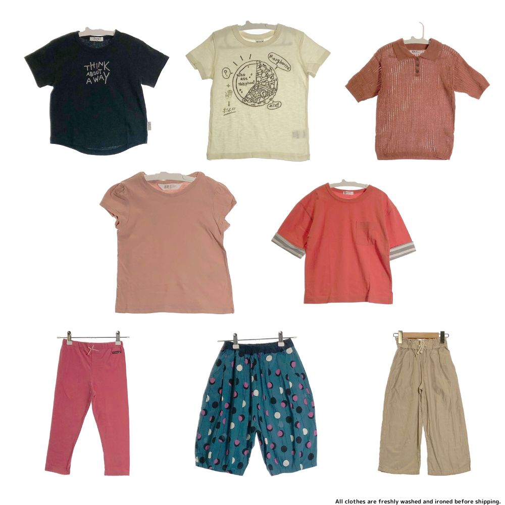 Kids Size 110 Clothing Sets - Summer