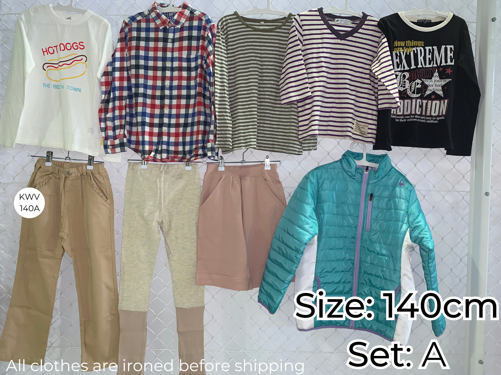 Kids Size 140 Clothing Sets - Winter
