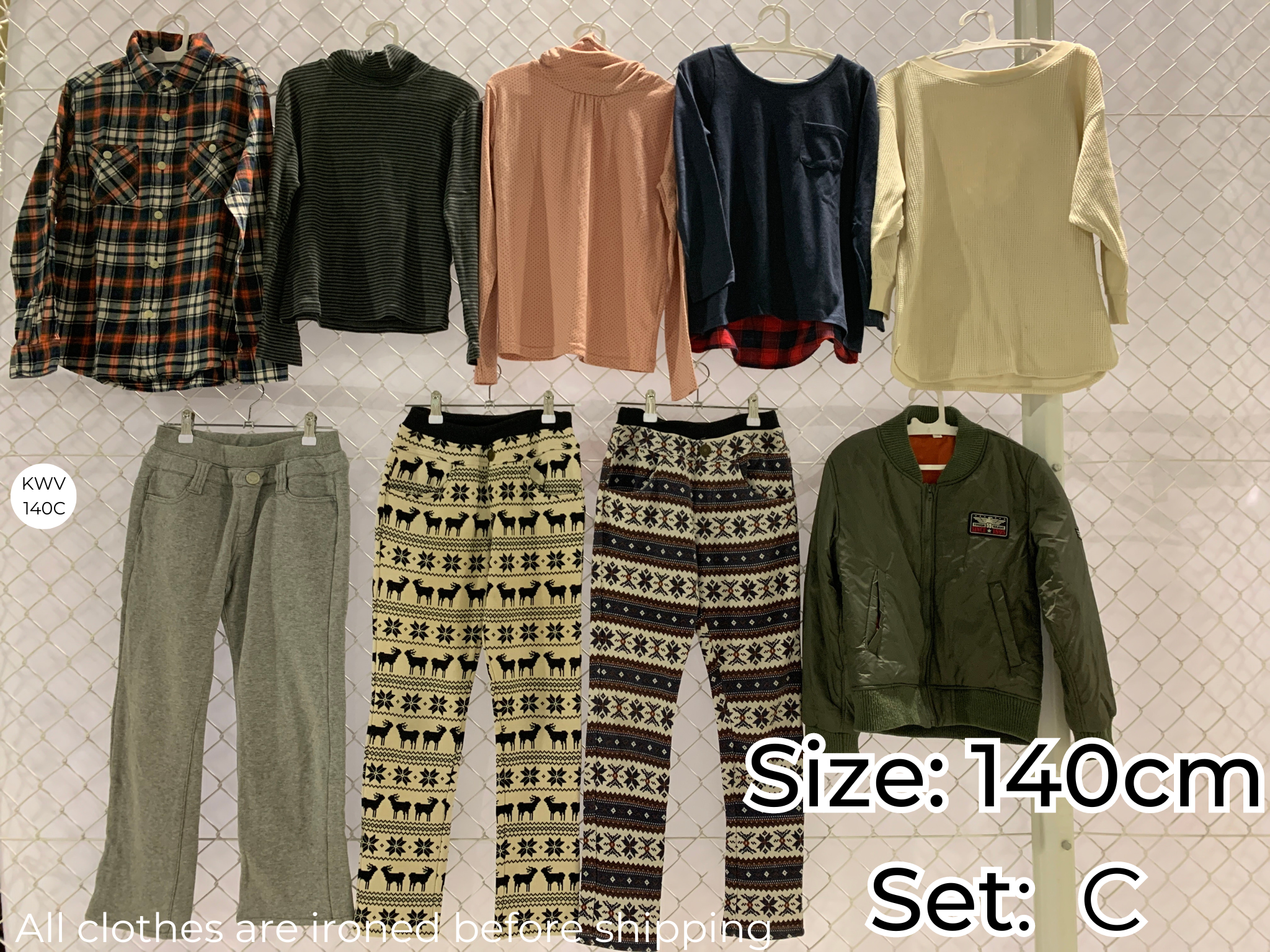 Kids Size 140 Clothing Sets - Winter