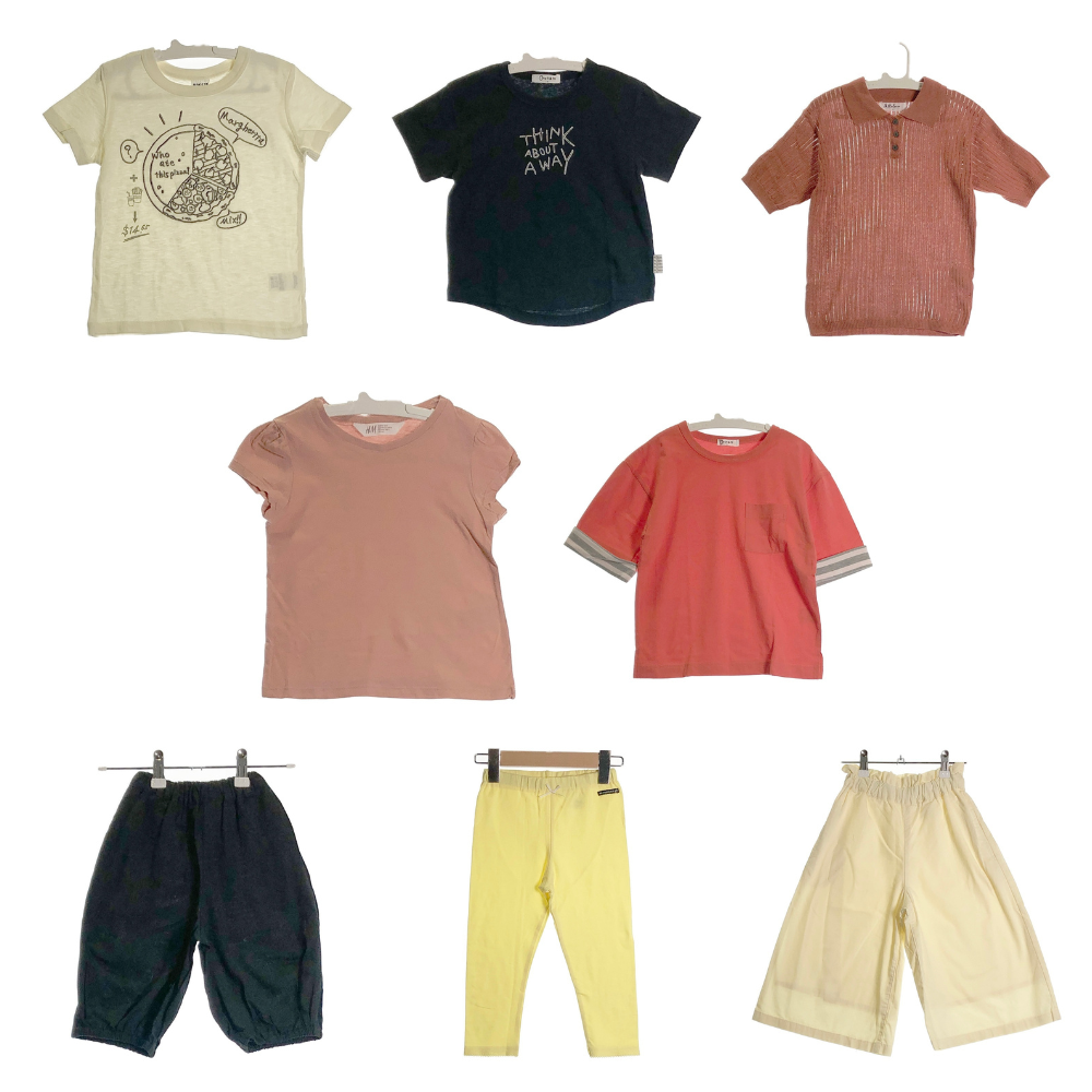 Kids Size 100 Clothing Sets - Summer