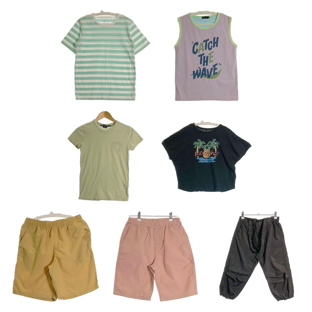 Kids Size 130 Clothing Sets - Summer