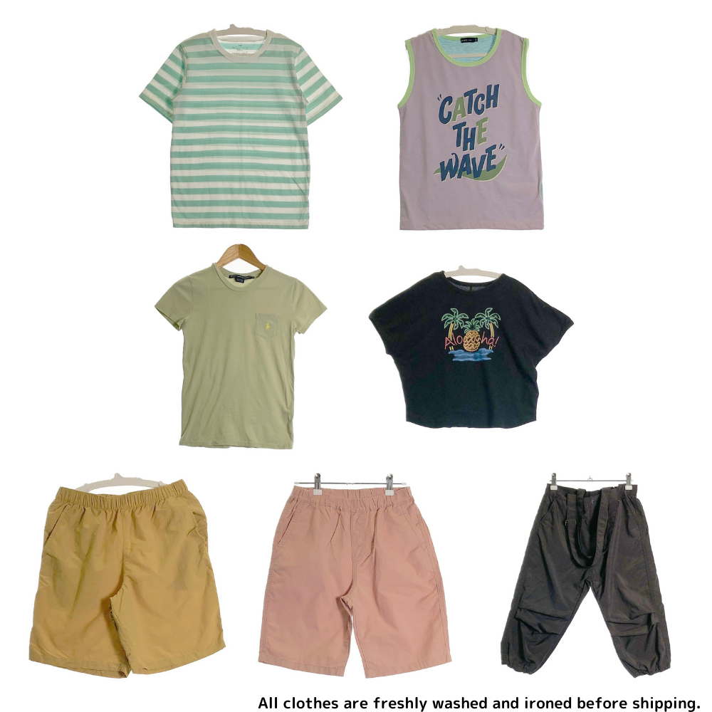 Kids Size 130 Clothing Sets - Summer