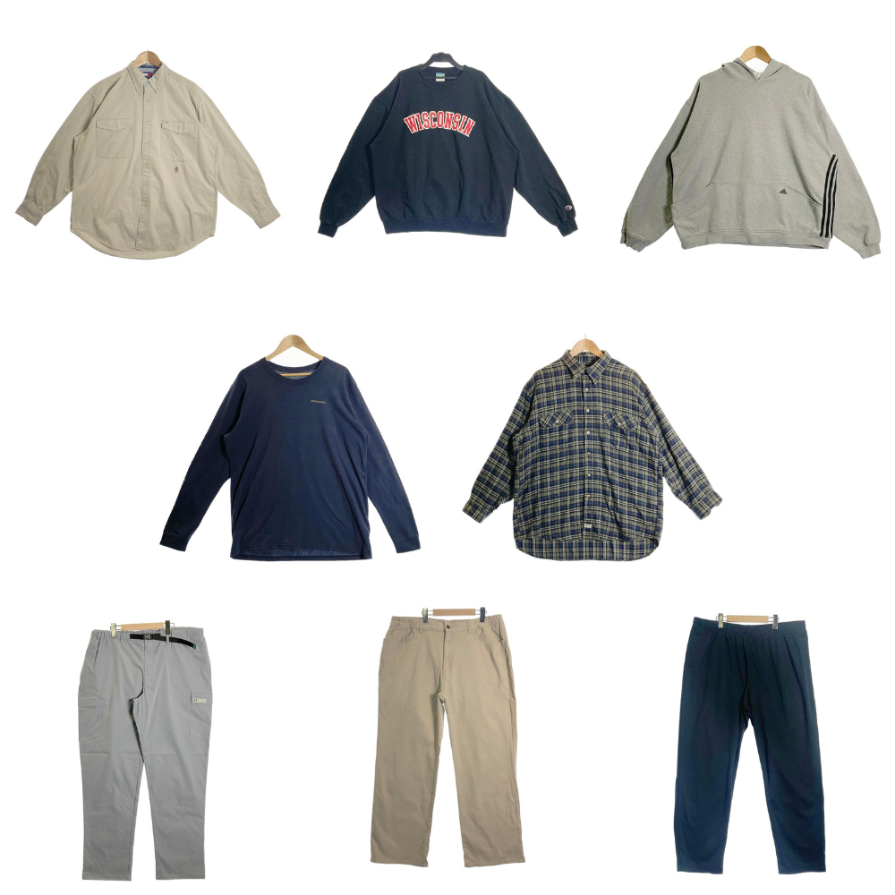 Mens 2XL Size Clothing Sets - Spring/Autumn