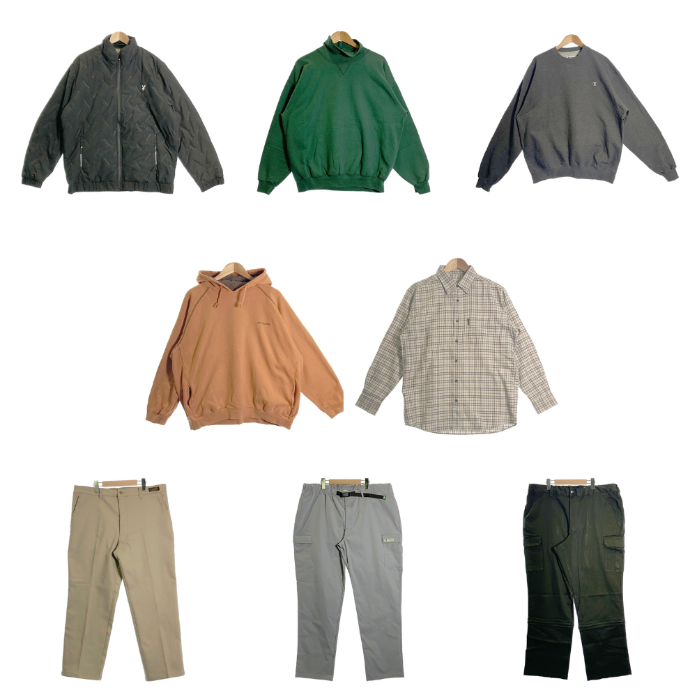 Mens 2XL Size Clothing Sets - Winter