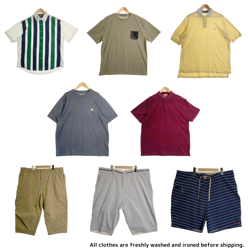 Mens 3XL Size Clothing Sets - Summer