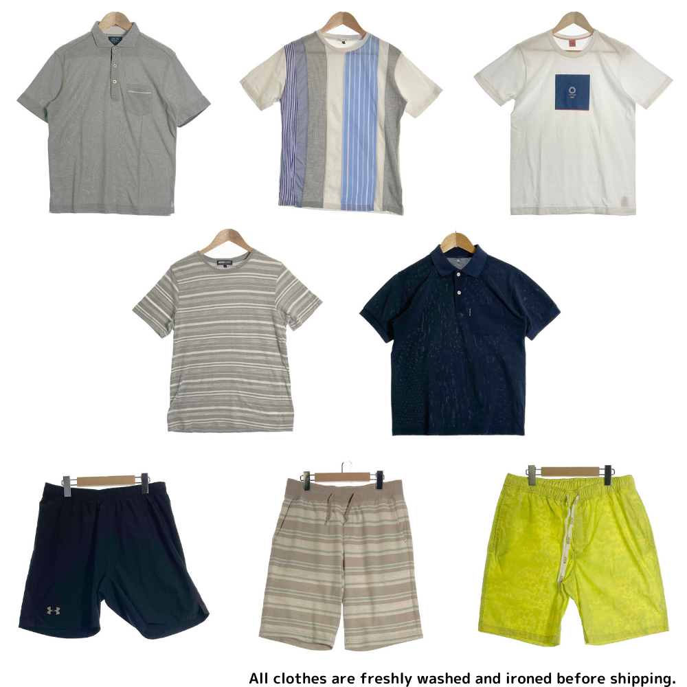 Mens S Size Clothing Sets - Summer