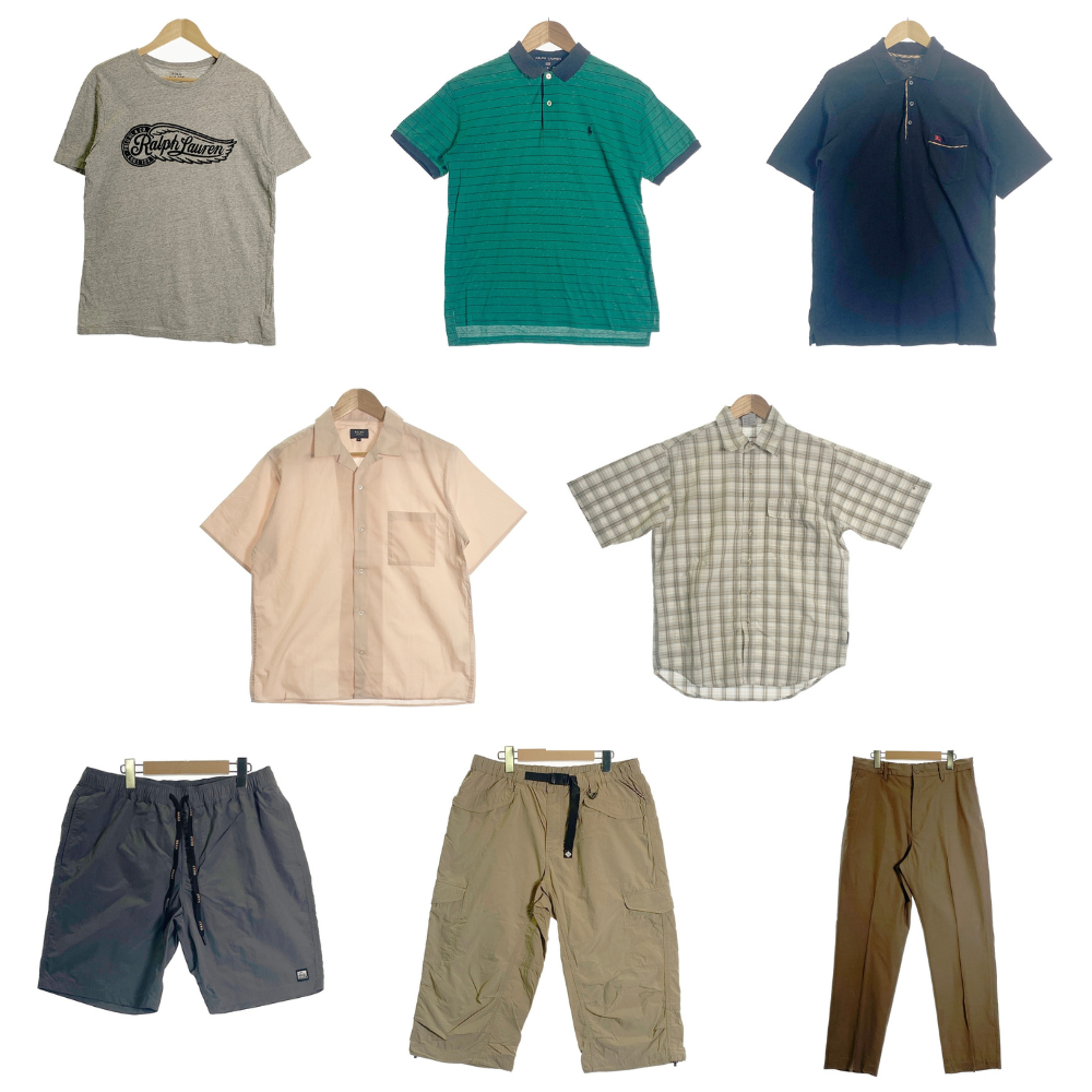 Mens S Size Clothing Sets - Summer