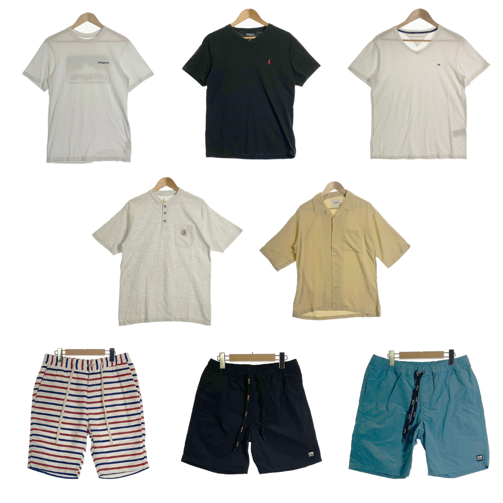 Mens S Size Clothing Sets - Summer