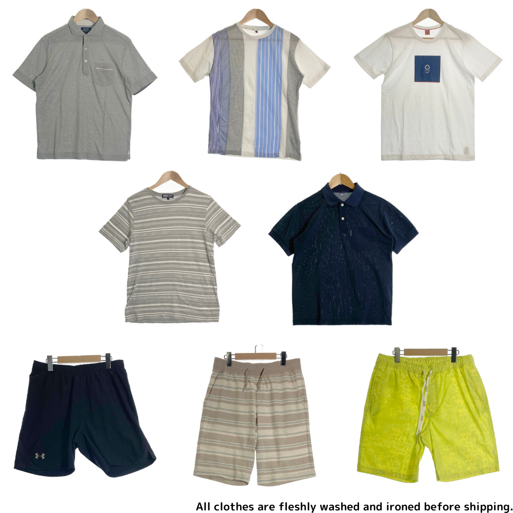 Mens S Size Clothing Sets - Summer