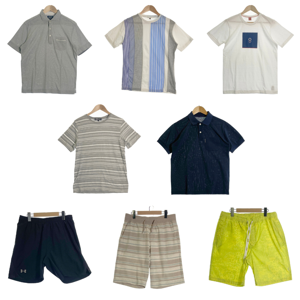 Mens S Size Clothing Sets - Summer