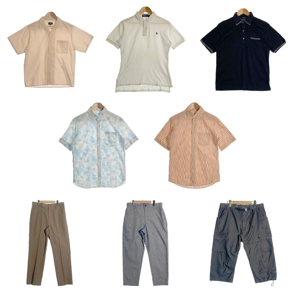 Mens S Size Clothing Sets - Summer