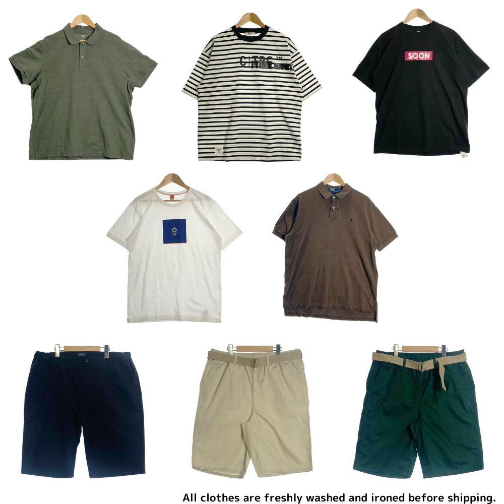 Mens XL Size Clothing Sets - Summer