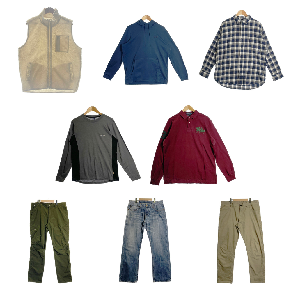 Mens XL Size Clothing Sets - Spring/Autumn