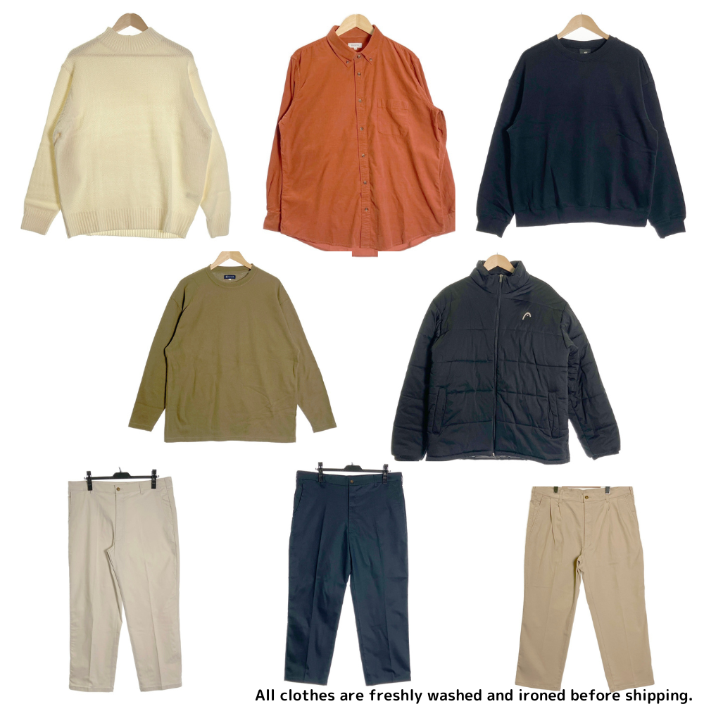 Mens XL Size Clothing Sets - Winter