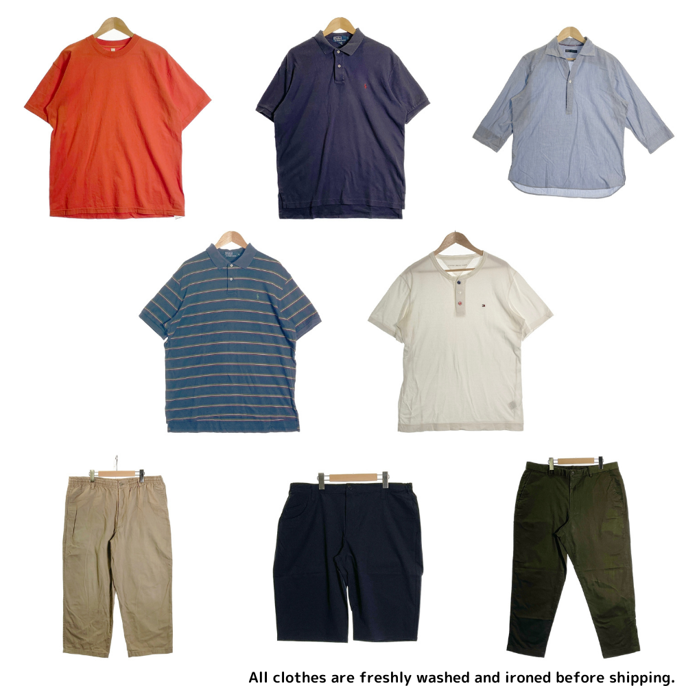 Mens XL Size Clothing Sets - Summer