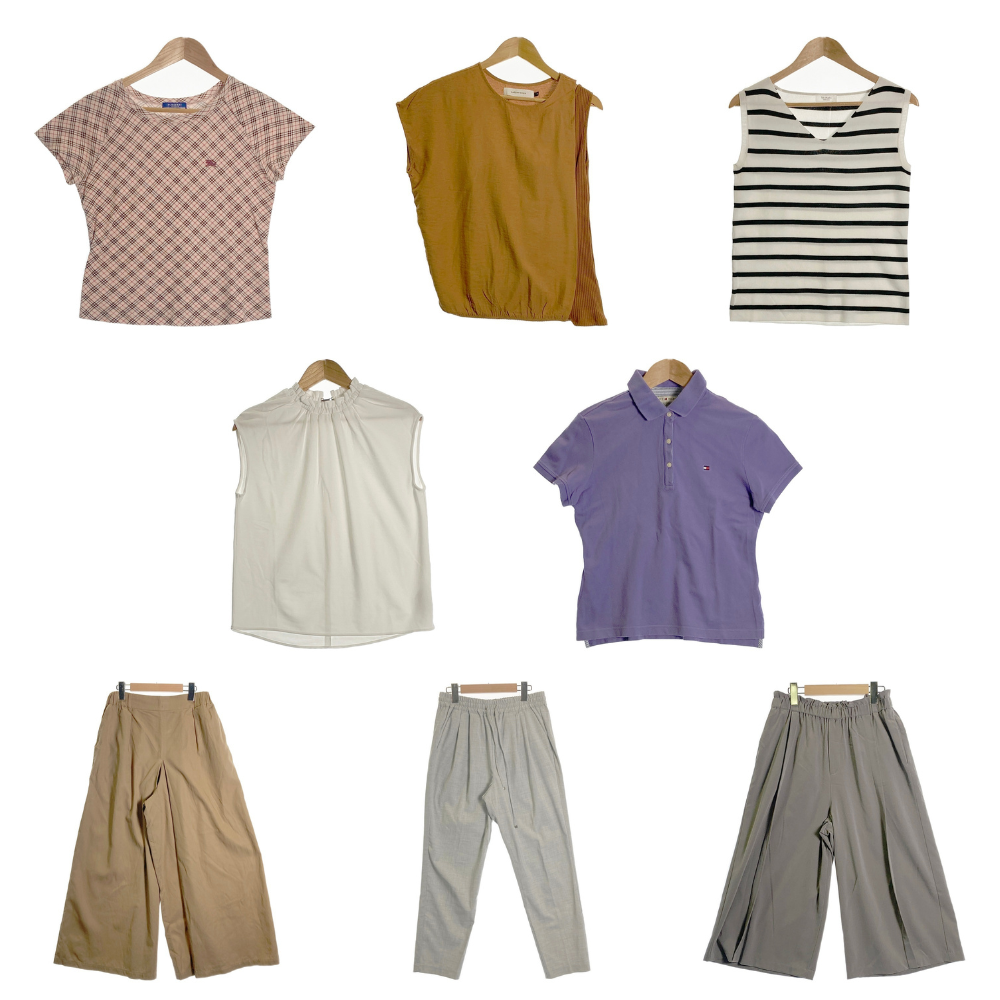 Womens M Size Clothing Sets - Summer